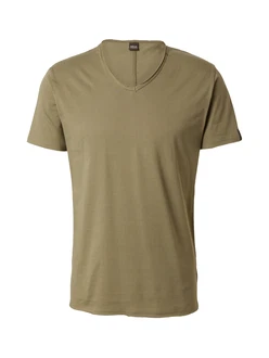 REPLAY T-Shirt oliv/schwarz REPLAY T-Shirt oliv/schwarz