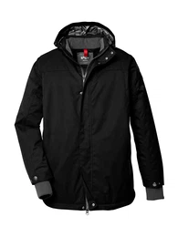 Funktionsjacke grau / schwarz