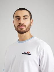 ELLESSE T-Shirt 'Meduno' navy/hellblau/orange/weiß