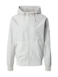 iriedaily Steppjacke Resulaner grau/wei