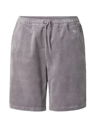 Shorts 'Corvin' grau / wei