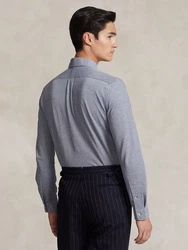 Polo Ralph Lauren Hemd taubenblau/weiß