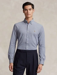 Polo Ralph Lauren Hemd taubenblau/weiß