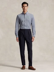 Polo Ralph Lauren Hemd taubenblau/weiß