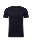 GUESS T-Shirt marineblau/rot/schwarz/weiß GUESS T-Shirt marineblau/rot/schwarz/weiß
