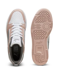 PUMA Sneaker 'Rebound V6' dunkelgrau/puder/weiß