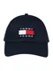 Tommy Jeans Kiltovka  nmonick mod / erven / bl