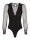 Morgan Bodi bluza  crna