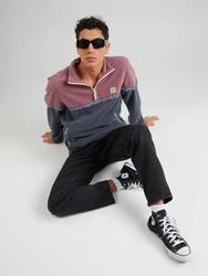 Iriedaily Pullover Monte Noe hellblau/dunkelgrau/mauve/weiß