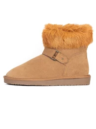 Čizme za snijeg 'Kiska' boja devine dlake (camel)