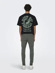 ONLY & SONS Herren Hose ONSMARK grau
