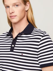 Tommy Hilfiger Poloshirt Core 1985 1985 SLIM POLO nachtblau/weiß