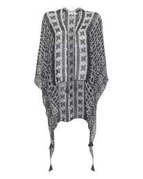 Pláštěnka 'Kamila' grafitová / offwhite