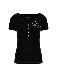 Tričko zlatá / černá