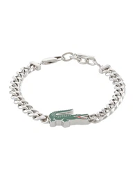 Armband grn / rot / silber