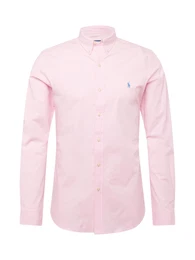 Hemd himmelblau / pastellpink