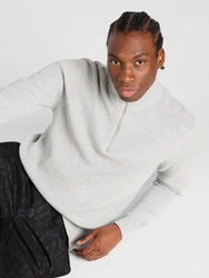 SELECTED HOMME Pullover SLHDane hellgrau