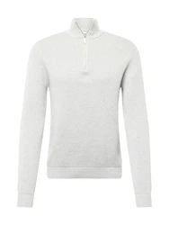 SELECTED HOMME Pullover SLHDane hellgrau