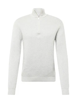SELECTED HOMME Pullover SLHDane hellgrau