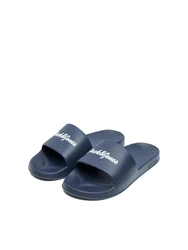 JACK & JONES Pantolette JERRY navy / greige / weiß
