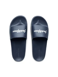 JACK & JONES Pantolette JERRY navy / greige / weiß