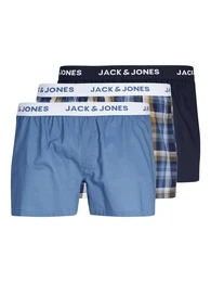 Boxershorts 'LOGAN' sand / navy / taubenblau / weiß