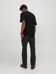 JACK & JONES T-Shirt JJEBradley schwarz