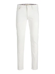 Jeans 'JJIGlenn JJEvan' white denim