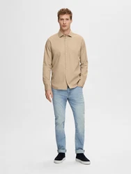 SELECTED HOMME Jeans LEON hellblau