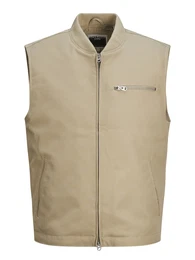Weste 'Collective Worker' dunkelbeige