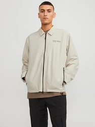 JACK & JONES Funktionsjacke grau / greige / schwarz