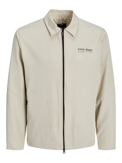 JACK & JONES Funktionsjacke grau / greige / schwarz JACK & JONES Funktionsjacke grau / greige / schwarz
