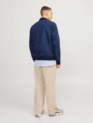 JACK & JONES Jacke 'Oliver' (1-St) navy/wei