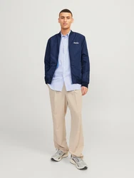 JACK & JONES Jacke 'Oliver' (1-St) navy/wei