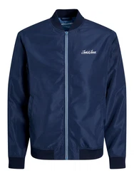JACK & JONES Jacke 'Oliver' (1-St) navy/wei