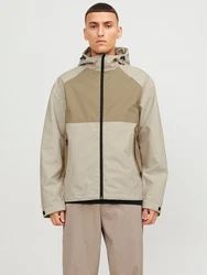 JACK & JONES Jacke Thread taupe/hellgrau