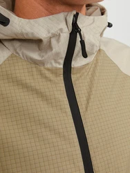 JACK & JONES Jacke Thread taupe/hellgrau