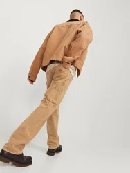 JACK & JONES Jeans JJIEddie JJCarpenter cappuccino