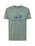 Alpha Industries T-Shirt Basic T Rainbow Reflective blau/khaki/lila/rot Alpha Industries T-Shirt Basic T Rainbow Reflective blau/khaki/lila/rot