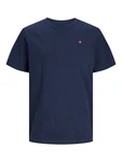 JACK & JONES T-Shirt Road marineblau / hellrot