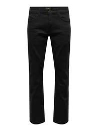 Jeans 'WEFT' schwarz