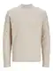 JACK & JONES Pullover 'Thomas' creme