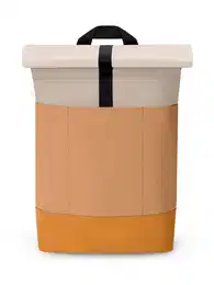 Rucksack 'Calina' beige / orange / hellorange / schwarz