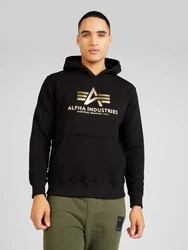 ALPHA INDUSTRIES Sweatshirt gold/schwarz