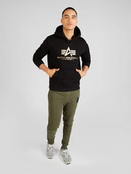 ALPHA INDUSTRIES Sweatshirt gold/schwarz