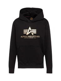 Sweatshirt gold / schwarz