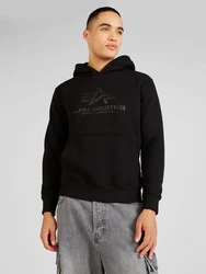 ALPHA INDUSTRIES Sweatshirt dunkelgrau/schwarz