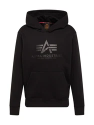 ALPHA INDUSTRIES Sweatshirt dunkelgrau/schwarz