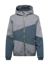 Funktionsjacke 'TANER' creme / cyanblau / graumeliert