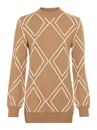 Svetr béžová / velbloudí / režná